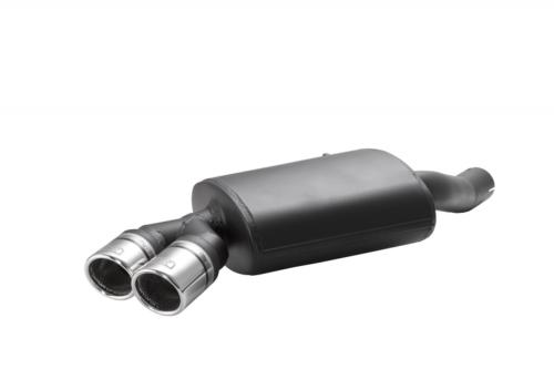 Silencieux Echappement Ulter BMW E82 diesel 120d coupe 2007/2013 2x70mm