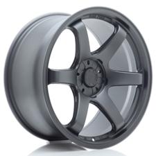 JR Wheels SL03 19x10 ET15-40 - 5 Trous sur mesure - Matt Gun Metal