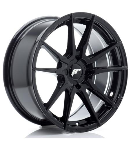 Jante JAPAN RACING JR21 20" x 10,5" 5x108 5x130 ET 15-45 Blank Gloss Black