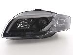 Paire de feux phares Daylight Led Audi A4 8E/B7 2004-2008 Noir