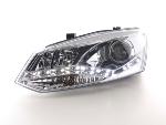 Paire de feux phares Daylight led VW Polo 6R de 10-14 chrome