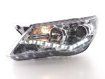 Paire de feux phares Daylight led DRL VW Tiguan 07-11 Chrome