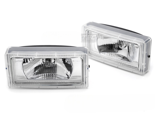 Paire antibrouillard Mercedes W201 190E de 1982 a 1993 Chrome
