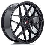 Jante JR Wheels JR18 18x7,5 ET35 - 5x100 / 5x120 - Noir brillant