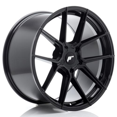 Jante JR Wheels JR30 20x10,5 ET15-45 - 5 trous sur mesure - Noir brillant