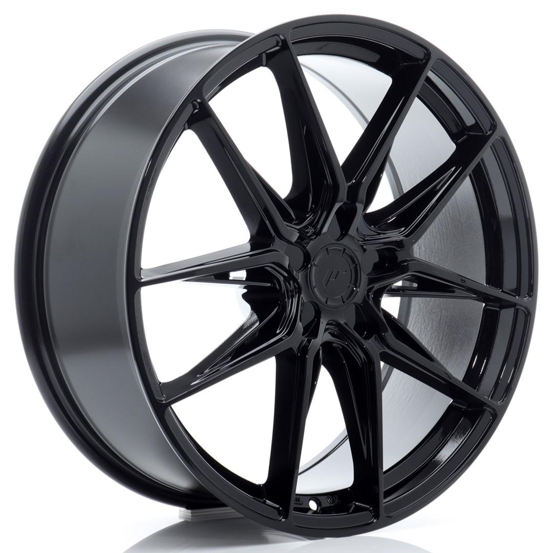Jante JR Wheels JR44 20x8,5 ET20-45 - 5 trous sur mesure - Noir brillant