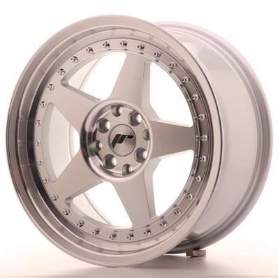 Jante JAPAN RACING JR6 17" x 8" 5x112 5x108 ET 35 Machined Face Silver