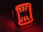 Paire feux arriere Jeep Wrangler 91-06 FULL LED Dyn Fume