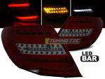 Paire feux arriere Mercedes classe C W204 07-10 Full LED rouge fume