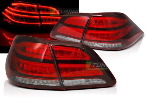 Paire de feux arrieres Mercedes Classe M W166 11-15 FULL LED Rouge Blanc