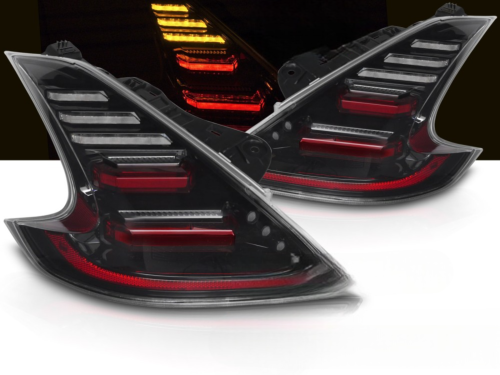 Paire de feux arriere Nissan 370Z 09 -20 FULL LED DYN Noir