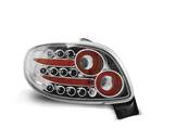 Paire de feux arriere Peugeot 206 98-05 LED chrome