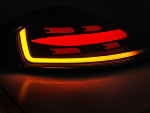 Paire de feux arriere Porsche Boxster 986 de 1996 a 2004 Full LED Noir rouge + Dynamic