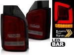 Paire de feux VW T5 10-15 FULL LED Rouge Fume