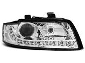 Paire de feux phares Audi A4 00-04 Daylight led chrome