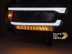 Paire de feux phares Dodge Ram 19-22 Full LED DRL DYN