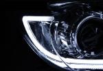 Paire de feux phares Mazda 3 09-13 Daylight LED LTI chrome