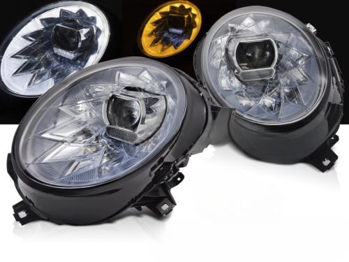 Paire de feux phares Mini Cooper F54-F55-F56 de 2014 a 2021 - FULL Led DRL + Dynamic