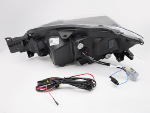 Paire Feux Phares Subaru WRX de 2008 a 2014 FULL LED DRL Dyn Noir