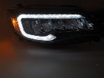 Paire Feux Phares Subaru WRX de 2008 a 2014 FULL LED DRL Dyn Noir