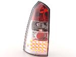 Paire de feux arrière Ford Focus Break 1998 a 2004 Chrome Led