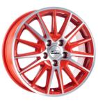 Jante CMS C23 16" x 6.5" 4x108 ET 47.5 Diamant Rouge Brillant