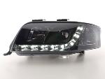 Paire de feux phares Daylight DRL Led Audi A6 4B 2001-2003 Noir