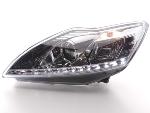 Paire de feux phares Daylight Led Ford Focus 3 08-10 Chrome