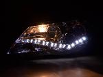 Paire de feux phares Daylight led VW Tiguan 07-11 Chrome