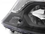 Feu phare Gauche Adaptable Mercedes Sprinter W906 de 2013 a 2018 Noir Halogene