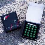 Kit de Visserie Japan Racing JB1 Bolts 12x1,25 Green