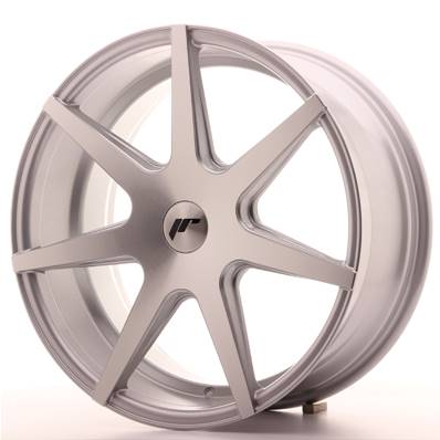 Jante JAPAN RACING JR20 19" x 8,5" Multi Perçage ET 20-40 Silver Machined Face