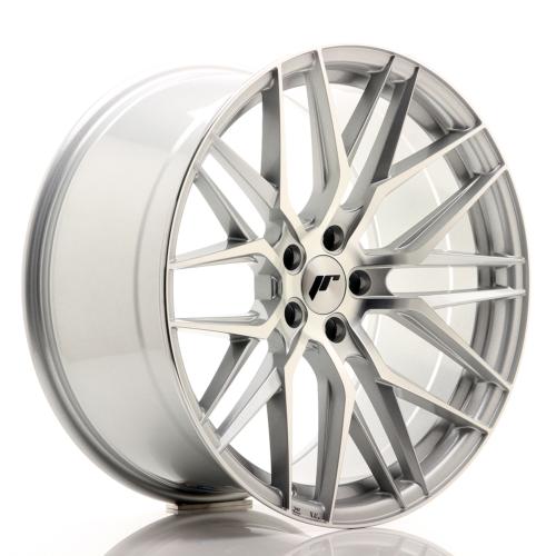 Jante JR Wheels JR28 20x10 ET40 5x120 Silver Machined Face