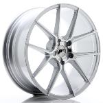 Jante JAPAN RACING JR30 20x8,5 ET20-40 5H BLANK Silver Machined Face