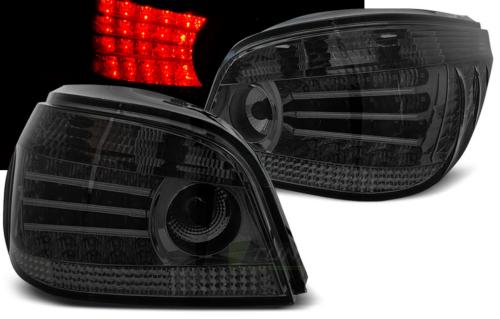 Paire de feux arriere BMW serie 5 E60 Berline 03-07 LED fume