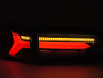 Paire de feux arriere Toyota RAV4 de 2019 a 2024 FULL LED BAR Noir Dyn