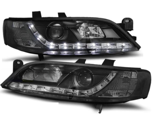 Paire de feux phares Opel Vectra B 95-98 Daylight led noir
