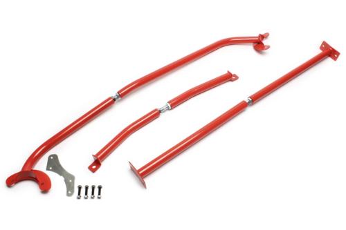 Kit barre anti-rapprochement en Alu Rouge Seat Leon de 1999 a 2006