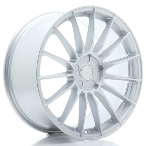 JR Wheels SL05 19x8 ET20-40 - 5 trous sur mesure - Matt Silver