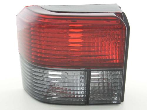 Paire de feux arrière VW Volkswagen Bus T4 1991 a 2003 Rouge Fume