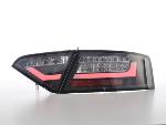 Paire de feux arrire Audi A5 8T/B8 2007 a 2011 Noir Led