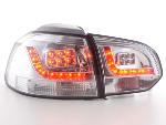 Paire de feux arrire VW Volkswagen Golf 6 2008 a 2012 Chrome Led