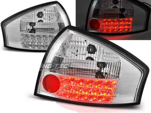 Paire de feux arriere Audi A6 C5 berline 97-04 LED chrome