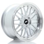 Jante JR Wheels JR23 19x10 ET20-51- 5 Trous sur mesure- Hyper Silver w/ Machined Lip