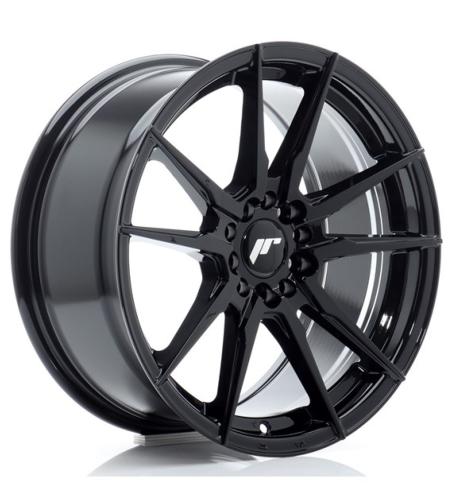 Jante JAPAN RACING JR21 17" x 8" 5x100 5x120 ET 35 Gloss Black