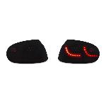 Paire de feux arriere VW Golf 5 de 2003 a 2009 Noir led - cligno dynamique
