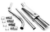 Ligne Echappement CatBack en Inox pour Volkswagen Golf 3 1H de 1991 a 1998