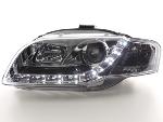 Paire de feux phares Daylight Led Audi A4 8E 2005-2007 Chrome