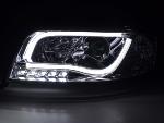 Paire de feux phares Daylight DRL Led Audi A6 C5/4B 2001-2004 Chrome