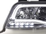 Paire de feux phares Daylight DRL Led Audi A6 C5/4B 2001-2004 Chrome